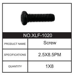 HOSIM RC Car Countersunk Head Screw Spare Parts XLF-1020 for X03 X07 X08 X15W