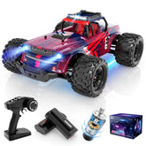 Hosim 1:14 RC Cars with Lights for Adults & Children,40+ KPH Remote Control Car Hobby Electric Off-Road RC Monster Trucks Toys Gifts
