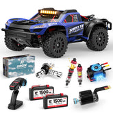 RC Car 1/14 Brushless MOXLIN M14 Fast 60KM/H 4X4 All Terrain Short Course Truck For Adults & Boys