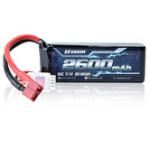 Hosim 11.1V 2600mAh 3S 50C LiPo Battery with T Connector for RC Cars & Models