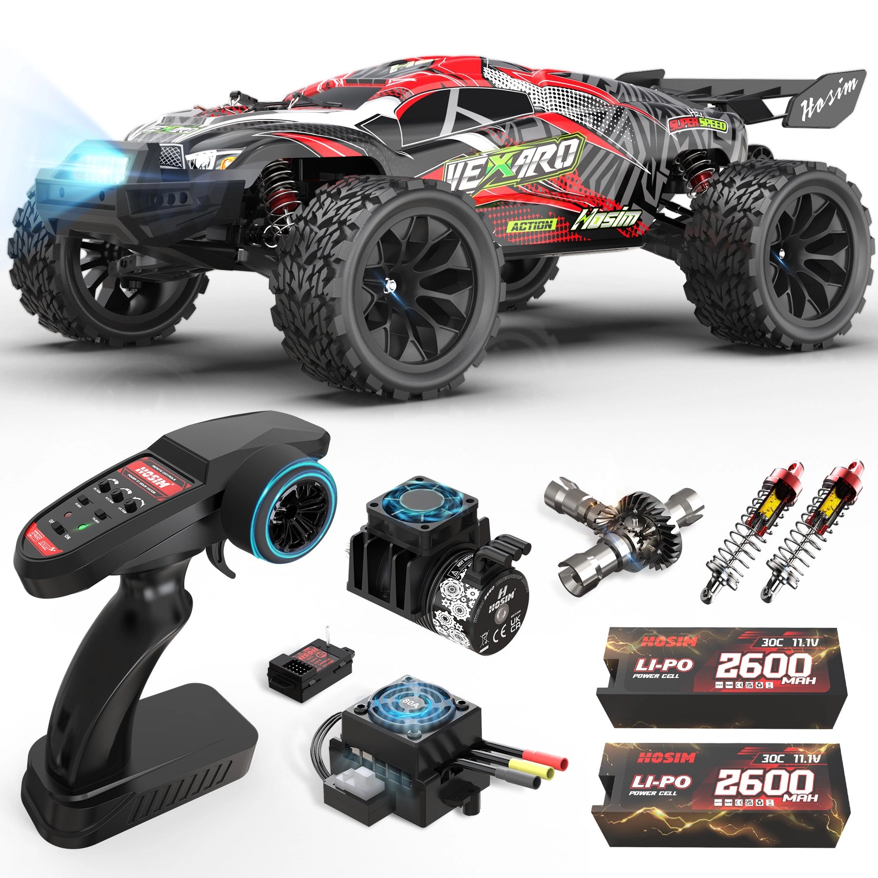 RC CAR Mini 1/8 Brushless VEXARO X27 High Speed Drift Racing for Adults New Upgraded