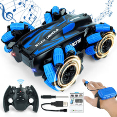 RC Car Double Sided RC Stunt Car Outdoor Toys For Kids 360° Flip 4WD Rechargeable Race Car 360° Rotating RC Stunt Car Outdoorfun Girls Boys Gifts (Buy 1 Get 1 Free)