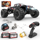 RC Car X16 1/10 Brushless for Adults 62+KMH Fast 2S Bettery RC Monster Trucks 4X4 Waterproof Off Road