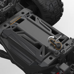 RC Car Battery Cover 1801-ZG4 Accessory Spare Parts for 1:18 S01
