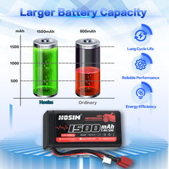 RC Car Battery 1500 mAh 7.4V Li-Po Battery For X03 X05 X06 X15 X16 X07 X08 X17 X27 X25