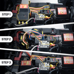HOSIM GY‑V1 RC Car Gyroscope, Steering Gyro for RC Off‑road Truck, Stability Stabilizer Module