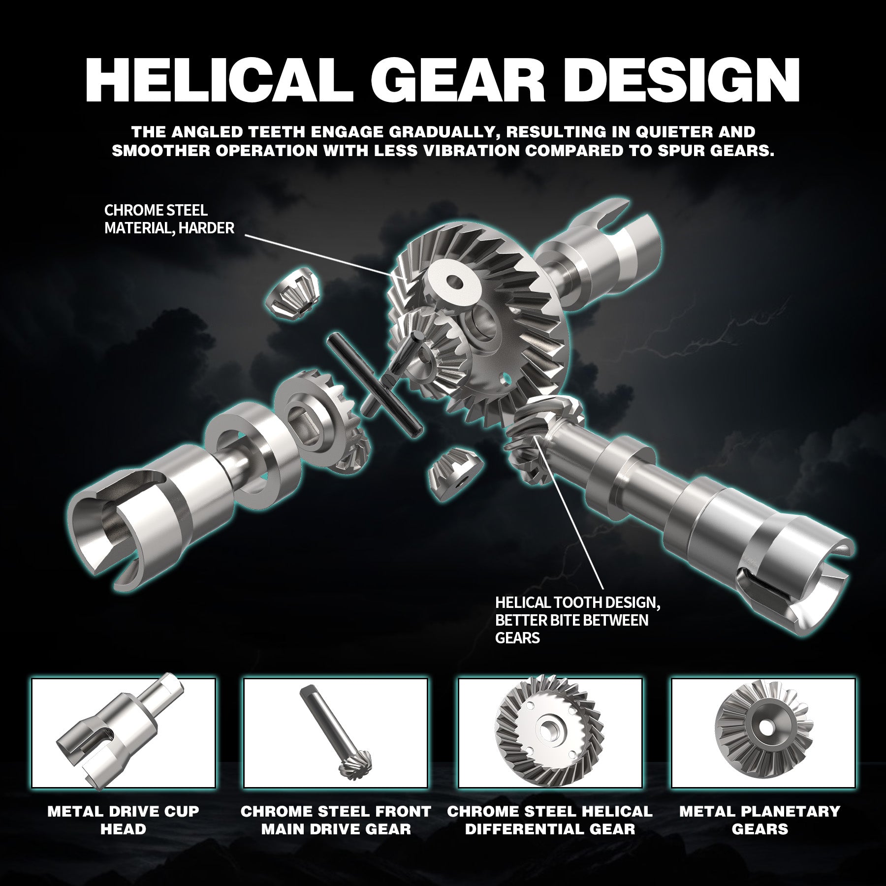 RC Car 1/14 Brushless MOXLIN M13 Fast 50 MPH For Adults 4X4 All Terrain Off Road Hobby Electric Monster Truck With 3S Battery