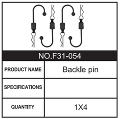 RC Car Backle Pin F31-054 Zubehör Ersatzteile für 1:8 M33
