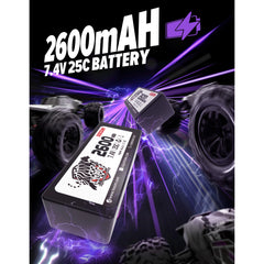 RC Auto 1/10 Brushless ZAVOR X15W Schnell 69+km/h All-Terrain Monstertruck für Erwachsene