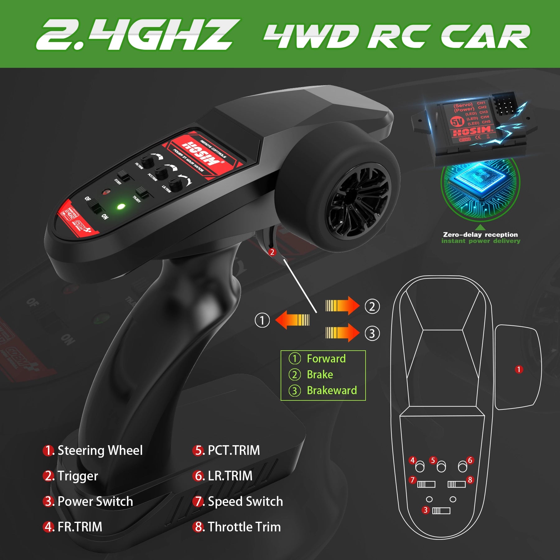 RC Car X09 1:10 Brushless 60KM/H 4WD 3S Ready Off-Road Truck for Adults