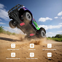 RC Car Mazek M23 1/10 Big Scale 4X4 RTR Professional Short Course Truck 3S/4S