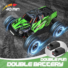 Hosim Ferngesteuertes Auto 1:16 mit bürstenlosem Motor 55km/h 4WD RC Auto Brushless Rennauto mit 2 Akku 40 Min Spielzeit (HB17)