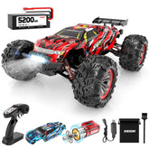 Hosim Brushless RC Cars 1:10 High Speed 68+KM Remote Control Car Upgraded X-07 4WD Off Road RC Monster Trucks