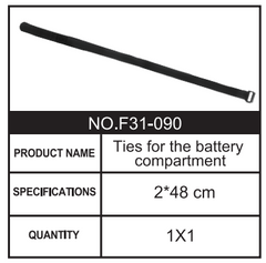 RC Car Ties for the battery compartment F31-090 Accessory Spare Parts for 1:8 M33