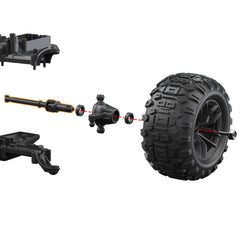RC Car CVD 1801-ZG5 Accessory Spare Parts for 1:18 S01
