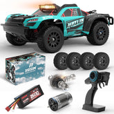 RC Car 1/14 Brushless MOXLIN M13 Fast 50 MPH For Adults 4X4 All Terrain Off Road Hobby Electric Monster Truck With 3S Battery