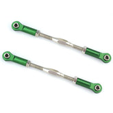 2Pcs Turnbuckles Steering Linkage Pull Rod for 1/10 Traxxas Slash 4x4 RC Car
