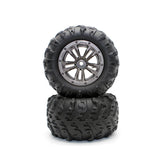 RC Car Wheels Tires 30-ZJ02 1:16 for 9130 9135 9136 9137 9138 Q903 Q905
