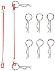 Hosim 2PCS 145mm Aluminum Alloy Red  1.5mm 1/8th 1/10th Scale RC Car