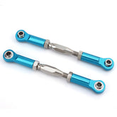 2Pcs RC Car Turnbuckles Steering Linkage Pull Rod for 1:10 Traxxas Slash 4x4