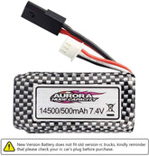 Hosim RC Cars  Battery, 500mAh Li-ion  Battery for 9130 9136 9137 9138 9145