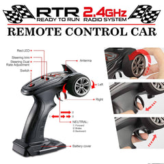 Hosim 1:20 Remote Control Car 28km/h Fast Speed 4x4 Off-Road