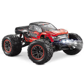 Hosim 1:12 Scale RC Car Monster Truck Hihg Speed with 2 Batteries 9155 Red