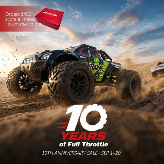 Hosim Turns 10🏁A Decade of Full Throttle, and We're Just Getting Started