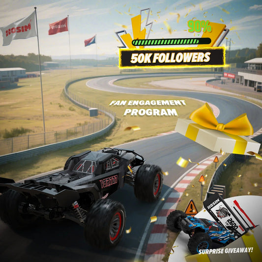 Hosim 50K Followers Celebration Is Here! 🎊Join Now to Win Amazing Prizes!🚗🏅