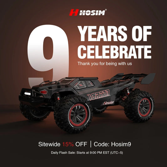 🎈Hosim 9th Anniversary: Not a Birthday Party, It's a THANK YOU Celebration!🎊