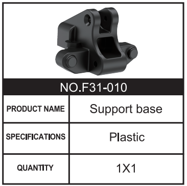 RC Car Support base F31-010 Accessory Spare Parts for 1:8 M33