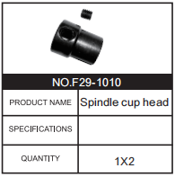 RC Car Spindle cup head F29-1010 Accessory Spare Parts for 1:10 M23