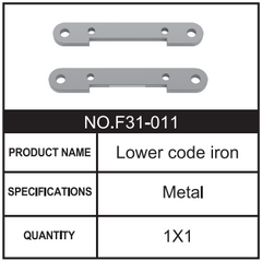RC Car Lower code iron F31-011 Accessory Spare Parts for 1:8 M33