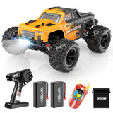 Hosim Brushless RC Car 1:16  Remote Control Truck for Adults High Speed 52+KMH 4WD Radio Cars Off-Road Waterproof Hobby Grade