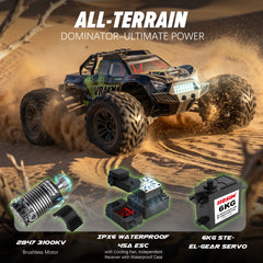 RC Auto X09 1:10 Brushless 60KM/H 4WD 3S Ready Offroad-Truck für Erwachsene