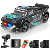 Hosim 1:14 Brushless RC Car 60+KMH 4WD Fast Remote Control Truck Radio Cars Off-Road Waterproof Hobby Grade Toy Crawler Gift for Adult Boys Children
