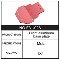 RC Car Front aluminum base plate F31-028 Accessory Spare Parts for 1:8 M33
