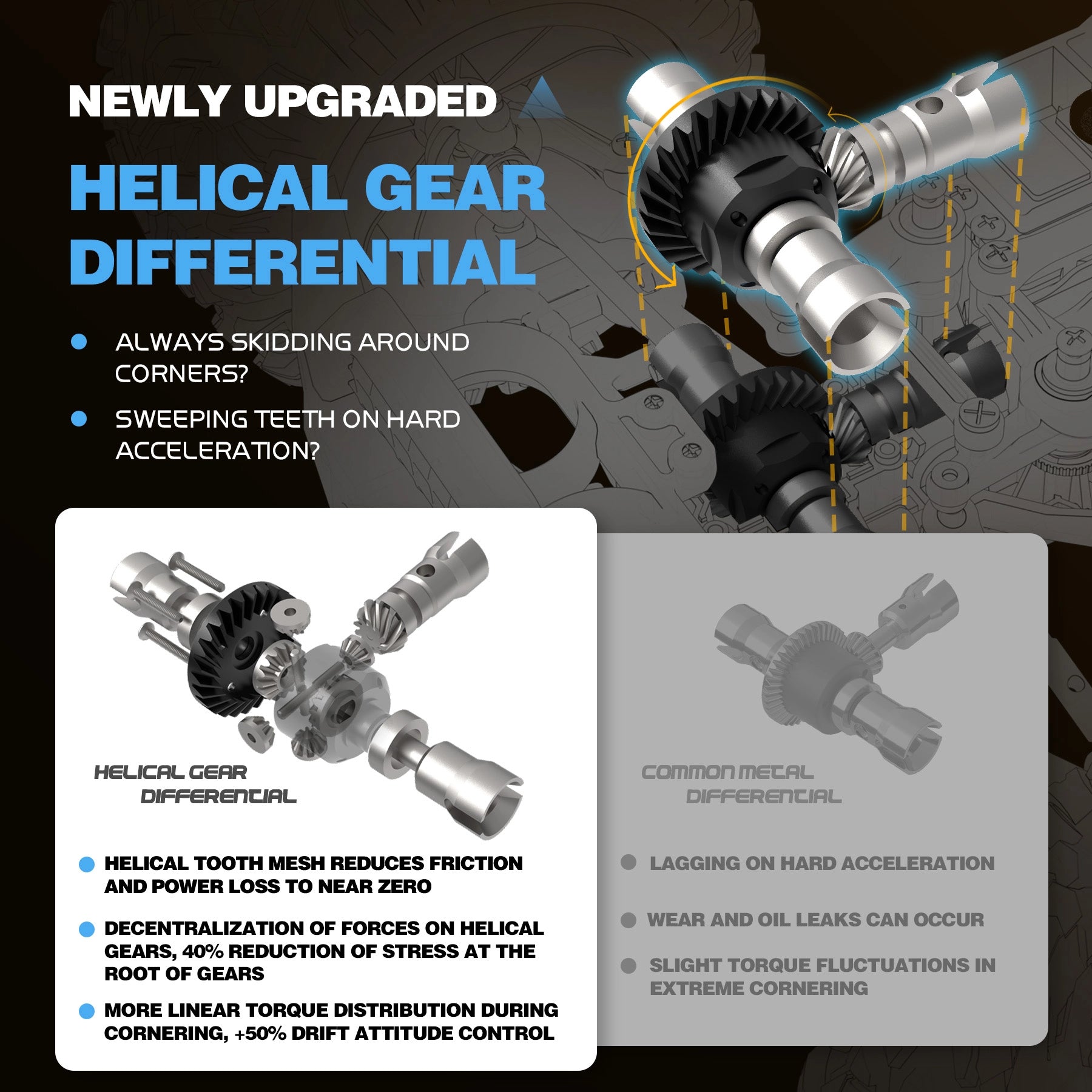 RC Car 1/10 Brushless SUPER X07 Fast 40MPH 4WD Off Road RC Monster Truck for Beginners New Version