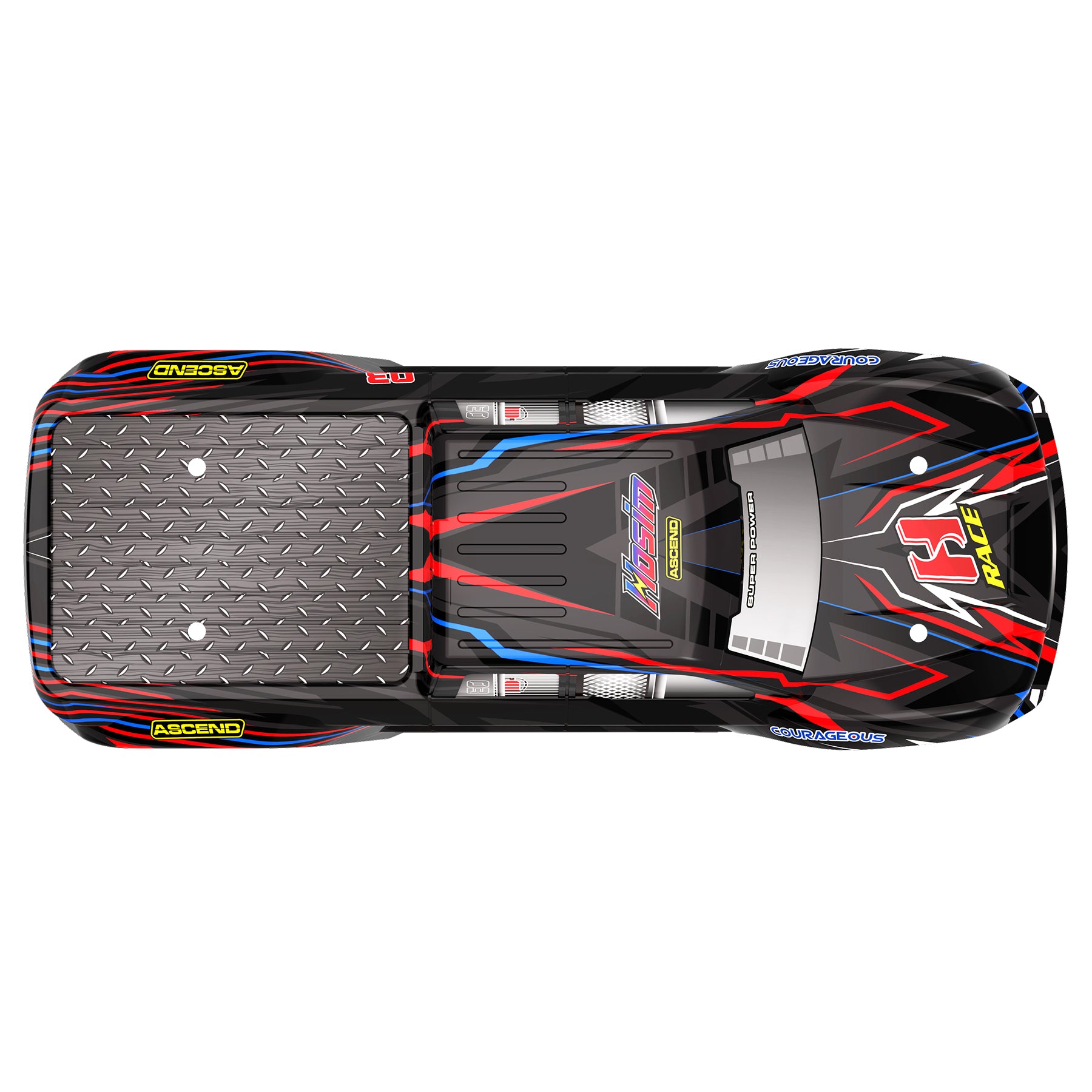 RC Car Body Shell X16-CK01 1:10 For X05 X06 X15 X16