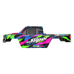 RC Car Body Shell HS-X08-SJ02 1:10 for X07 X08 X07W