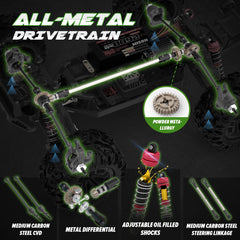 RC Auto X09 1:10 Brushless 60KM/H 4WD 3S Ready Offroad-Truck für Erwachsene
