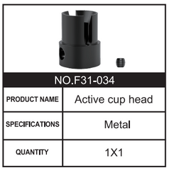 RC Car Active cup head F31-034 Accessory Spare Parts for 1:8 M33