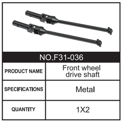 RC Car Front wheel drive shaft F31-036 Accessory Spare Parts for 1:8 M33