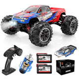 Hosim 1:16 RC Cars 36+KPH All Terrain 4WD Off Road RC Monster Truck Vehiclefor Boys Kids and Adults (New Car Shell Red)