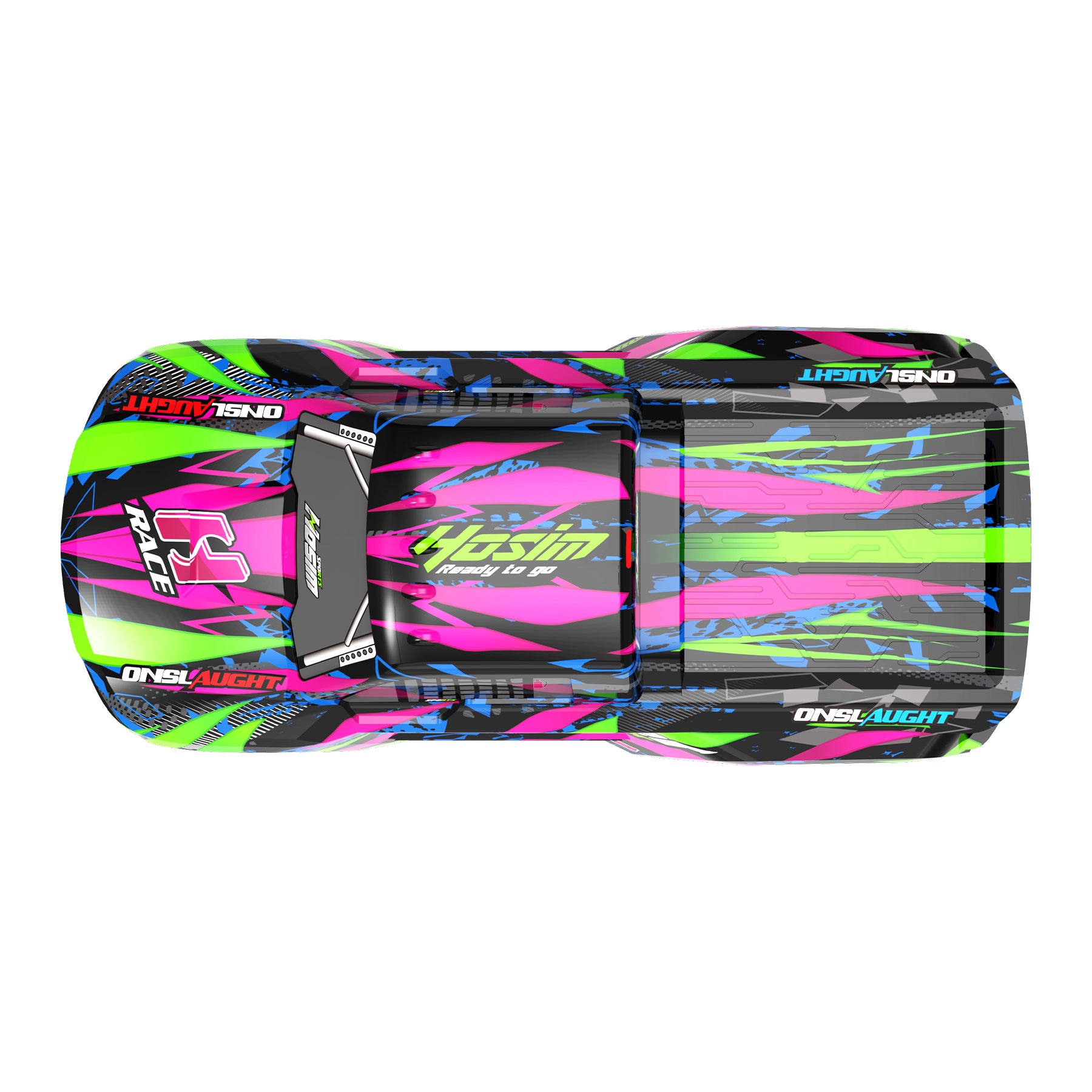 RC Car Body Shell HS-X08-SJ02 1:10 for X07 X08 X07W