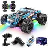 Hosim 1:14 Light RC Car, High Speed Remote Control Car Monster Truck 4WD Off Road Toy Cars for Adults and Kids