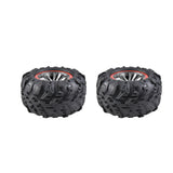 HOSIM RC Car Tires Parts Wheels XLF-12-R for 1:10 Scale X07（RED）