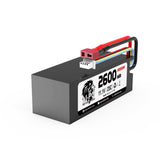 Hosim RC Cars Replacement 25C 11.1V 3S 2600mAh Battery F22-DC Hard Case Use for High Speed RC Truck  1:8 Scale X07 X08 X17