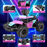 Hosim RC Cars with 1080P HD FPV Camera 1:16 Scale Remote Control Truck Car Off-Road High Speed Monster Trucks Gift Toys