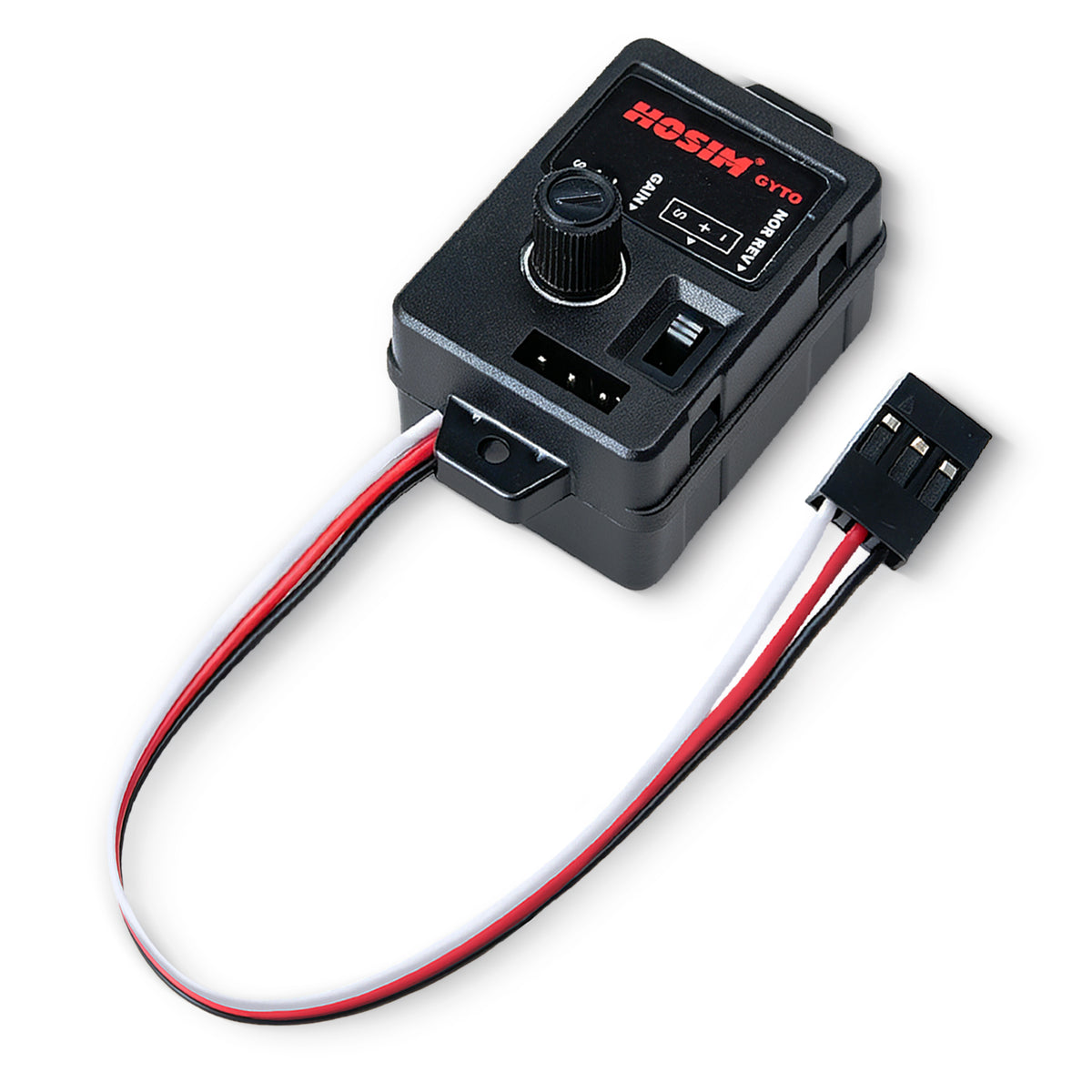 HOSIM GY‑V1 RC Car Gyroscope, Steering Gyro for RC Off‑road Truck, Stability Stabilizer Module